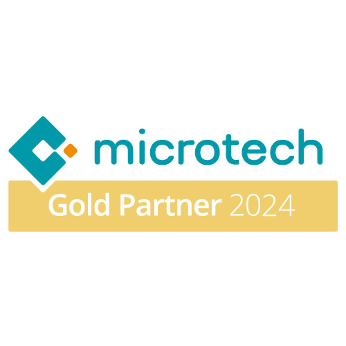microtech Goldpartner Plakette